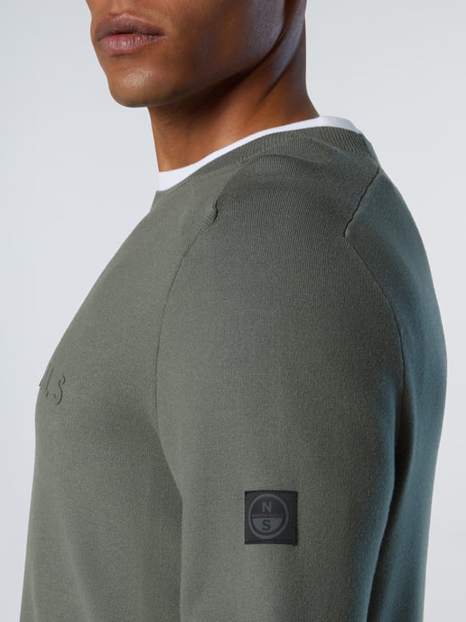 North Sails Sweater Viscose fabric with 3D lettering - Image 5