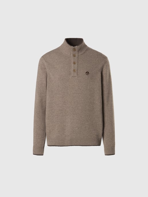 North Sails Sweater Cashmere blend button-front - Image 3