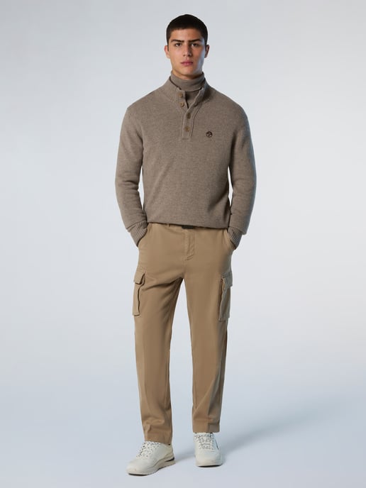 North Sails Sweater Cashmere blend button-front - Image 4
