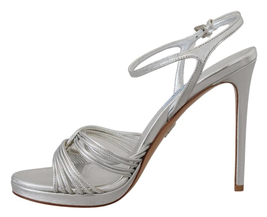 Läder Sandaler Med Höga Klackar - Image 3