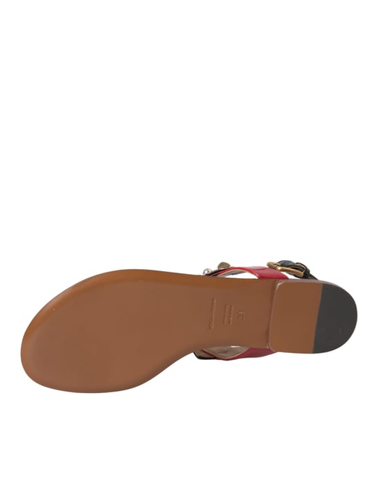 Dolce Gabbana Versierde Tanga Sandalen - Image 6