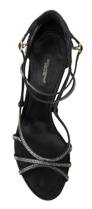 Kralen versierde Sandalen Zwart - Image 4