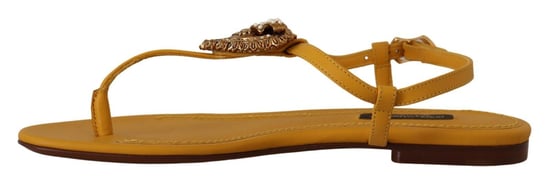 Dolce Gabbana Sandaler Gula La9729 - Image 6