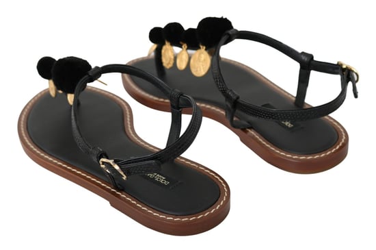 Dolce Gabbana Pompom Sandals - Image 4