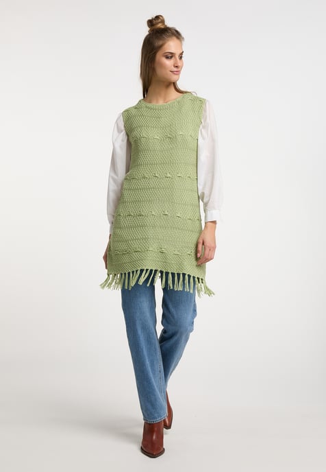 usha Gebreide jurk Dames munt - Image 2