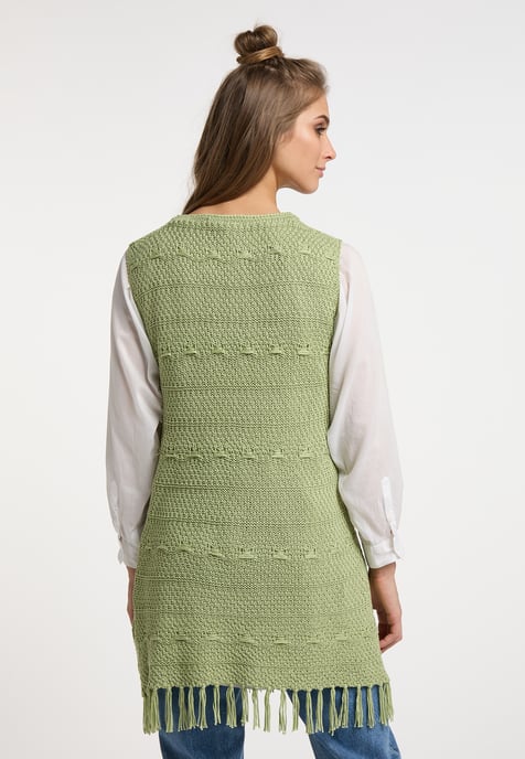 usha Gebreide jurk Dames munt - Image 4