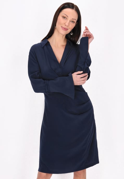 usha jurk vrouwen marine - Image 3