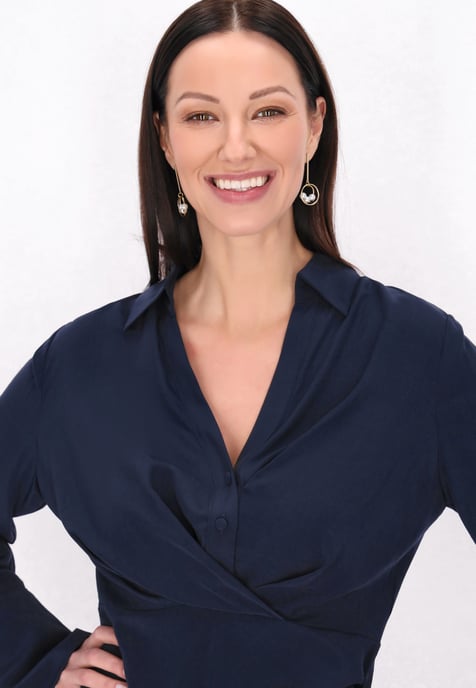 usha jurk vrouwen marine - Image 5
