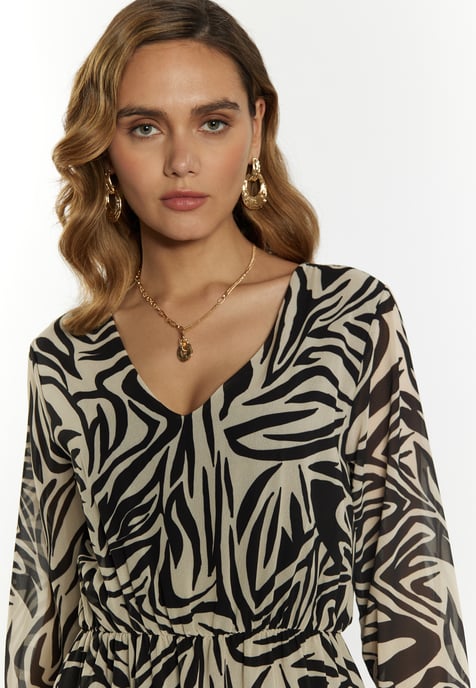 Faina women Beige schwarz - Image 4
