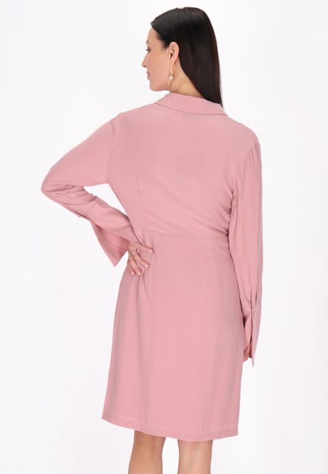 usha jurk vrouwen vintage roos - Image 4