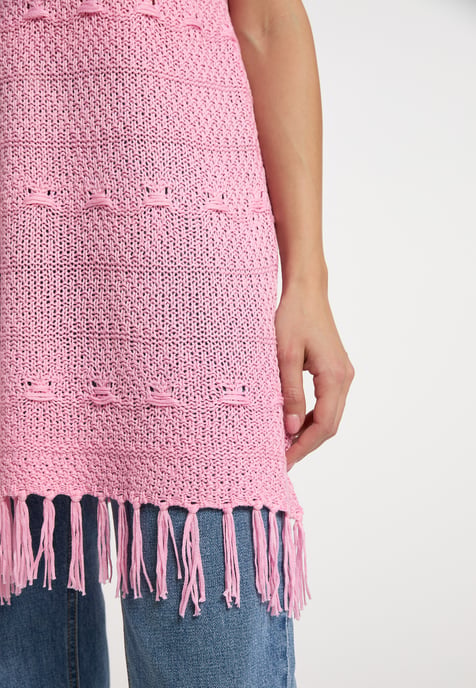 usha Gebreide jurk Dames roze - Image 5