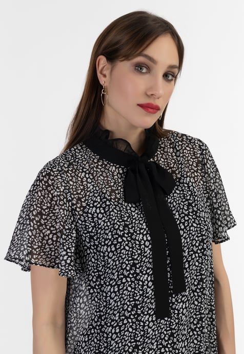 Faina women black white - Image 5