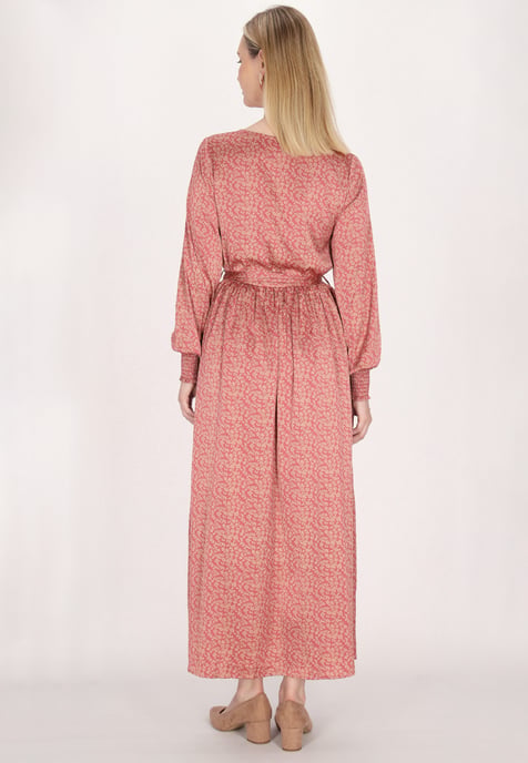usha jurk Dames Oud roze beige - Image 4