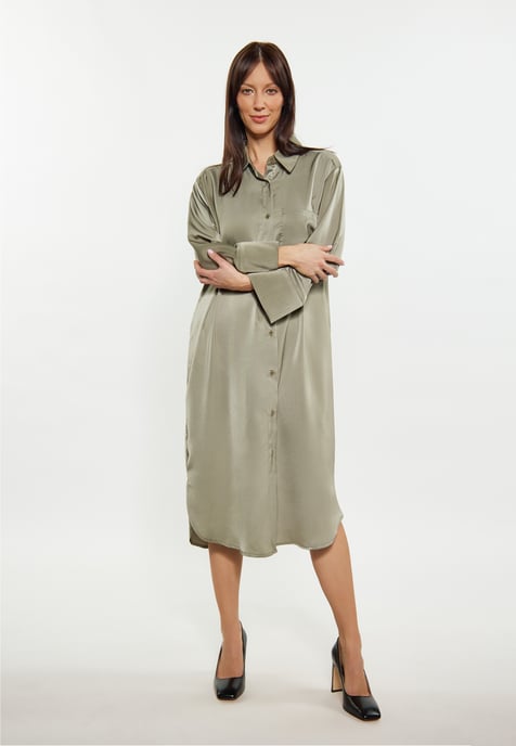 usha Jurk Dames olijf - Image 3
