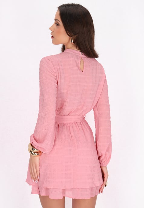 Faina jurk vrouwen roos - Image 4