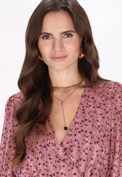 Faina jurk vrouwen lila veelkleurig - Image 5