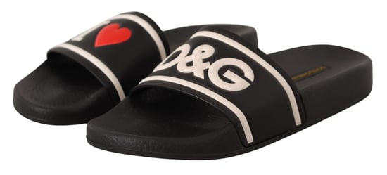 I Love Slides Men Black Slides - Image 2