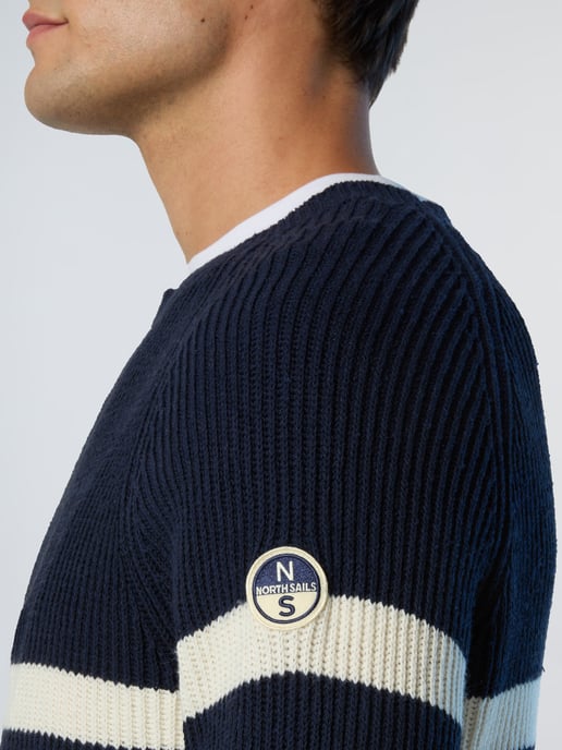 North Sails Sweater Fisherman's rib crew-neck - Image 5