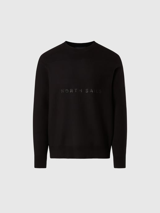 North Sails Sweater Viscose fabric with 3D lettering - Image 3