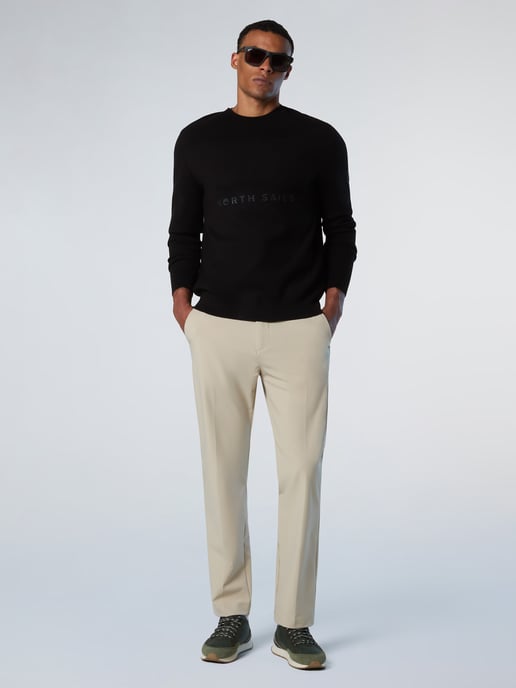 North Sails Sweater Viscose fabric with 3D lettering - Image 4