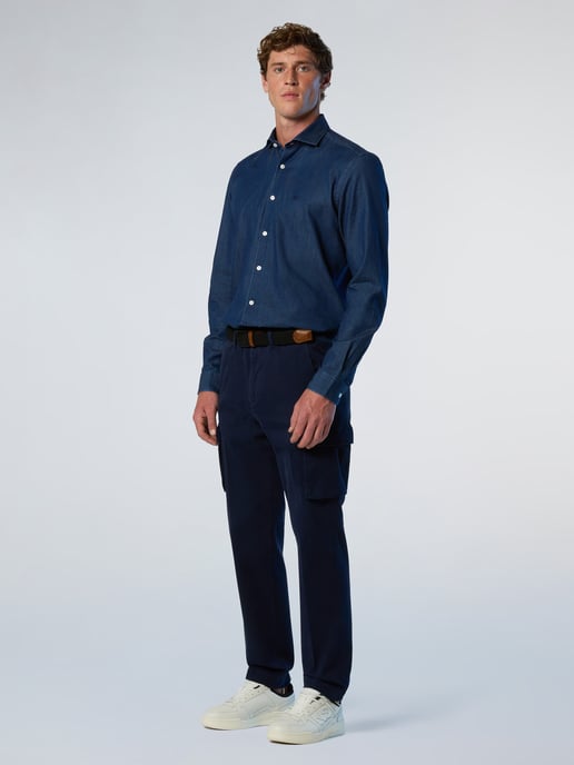 North Sails Overhemd Denim keperstof - Image 4