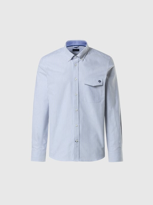 North Sails Shirt Brushed striped Oxford - Image 3