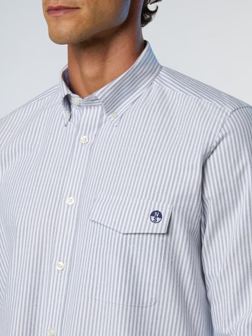 North Sails Shirt Brushed striped Oxford - Image 5