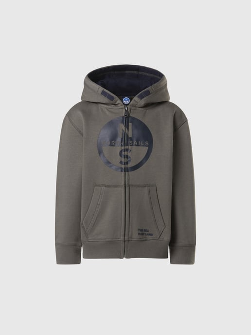 North Sails Hoodie Volledige ritssluiting met maxi-logo - Image 3