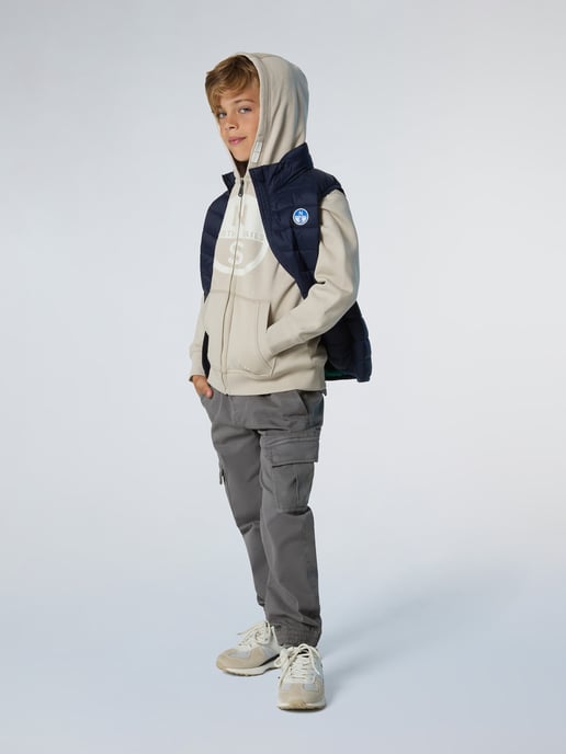 North Sails Hoodie Full-zip with maxi logo - Image 4
