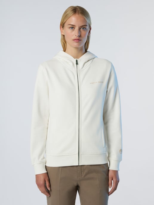 North Sails Full-zip hoodie With tonal logo - Image 1