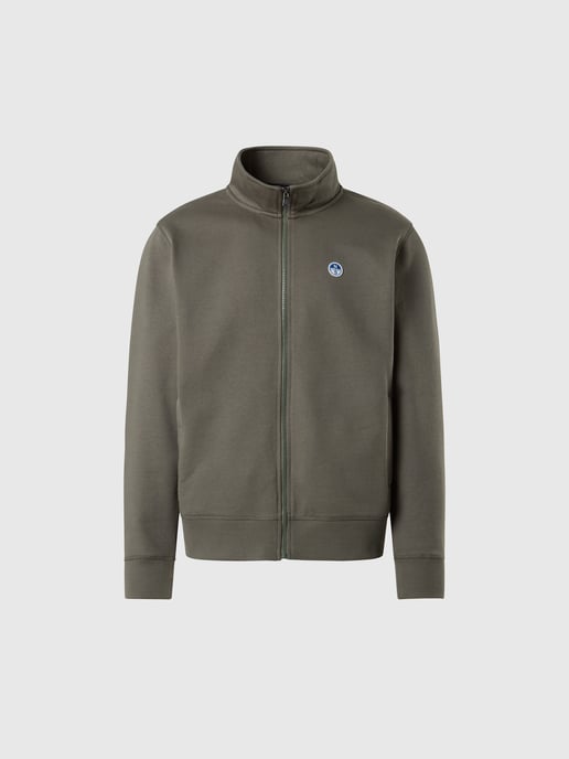 North Sails Sweatshirt Full-zip with logo patch - Image 3