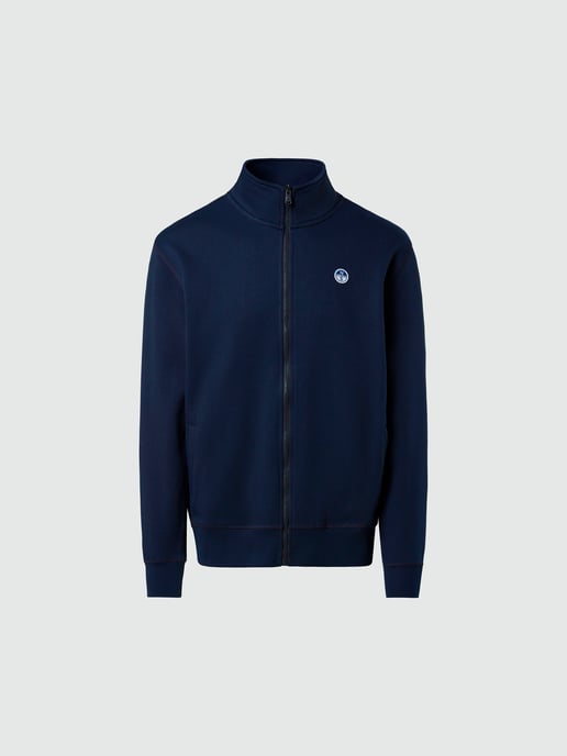 North Sails Sweatshirt Full-zip with logo patch - Image 3
