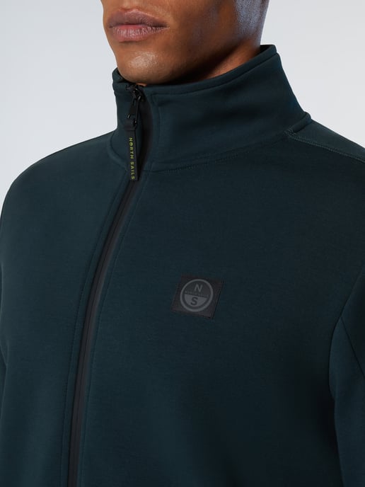 North Sails Sweatshirt Scuba-stof met volledige ritssluiting - Image 5