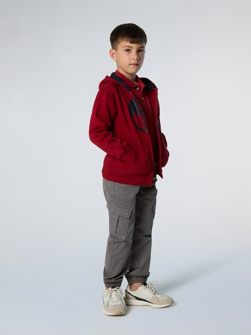 North Sails Hoodie Full-zip with maxi logo - Image 4