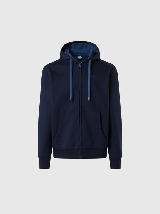 North Sails Hoodie Full-zip with embroidered logo - Image 3
