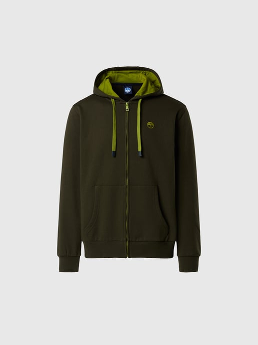 North Sails Hoodie Full-zip with embroidered logo - Image 3