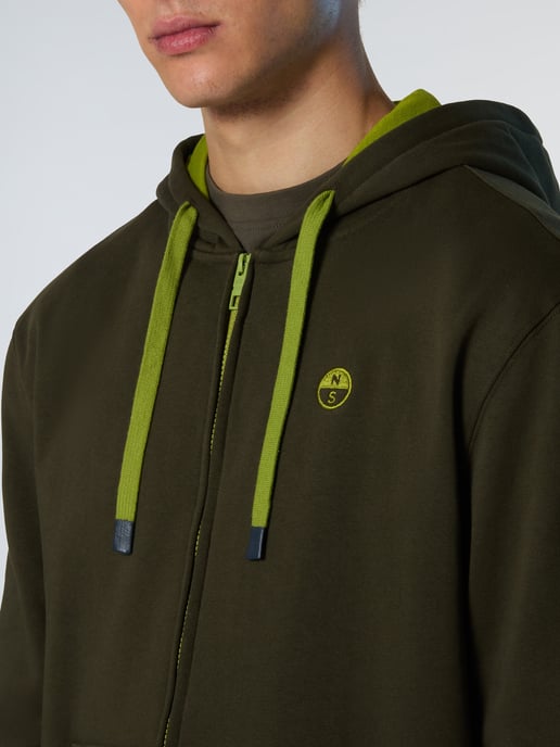 North Sails Hoodie Full-zip with embroidered logo - Image 5