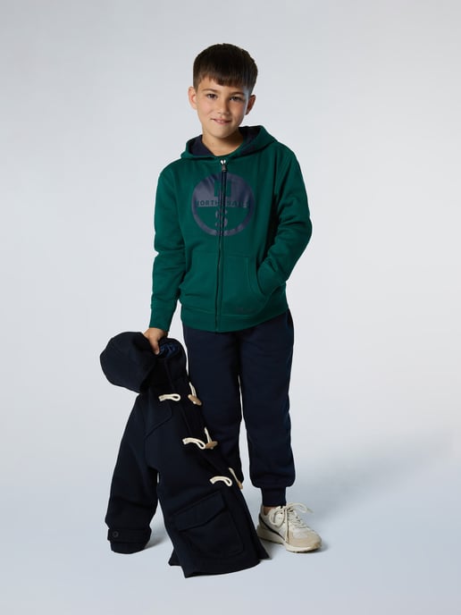 North Sails Hoodie Full-zip with maxi logo - Image 4