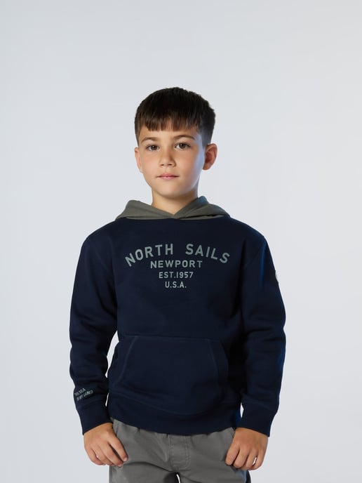 North Sails Hoodie With Newport print - Image 1
