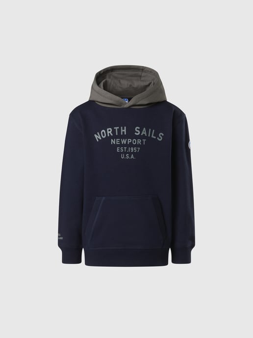North Sails Hoodie With Newport print - Image 3