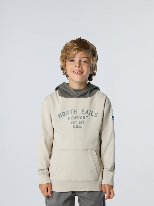 North Sails Hoodie With Newport print - Image 1