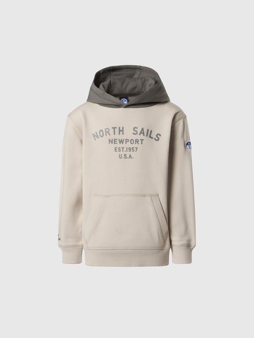 North Sails Hoodie With Newport print - Image 3