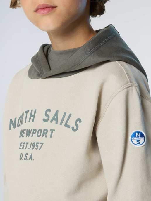 North Sails Hoodie With Newport print - Image 5