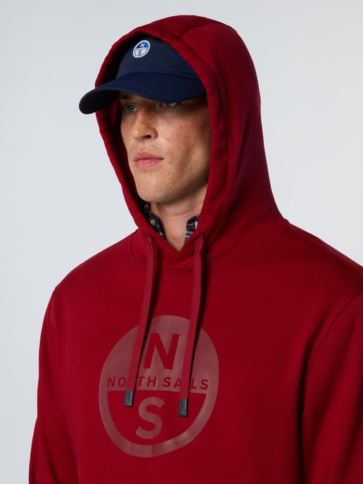 North Sails Hoodie Met maxi logo print - Image 5