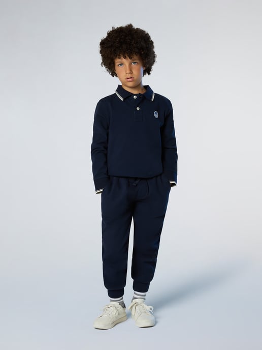 North Sails Polo Shirt Long-sleeved with collar lettering - Image 4