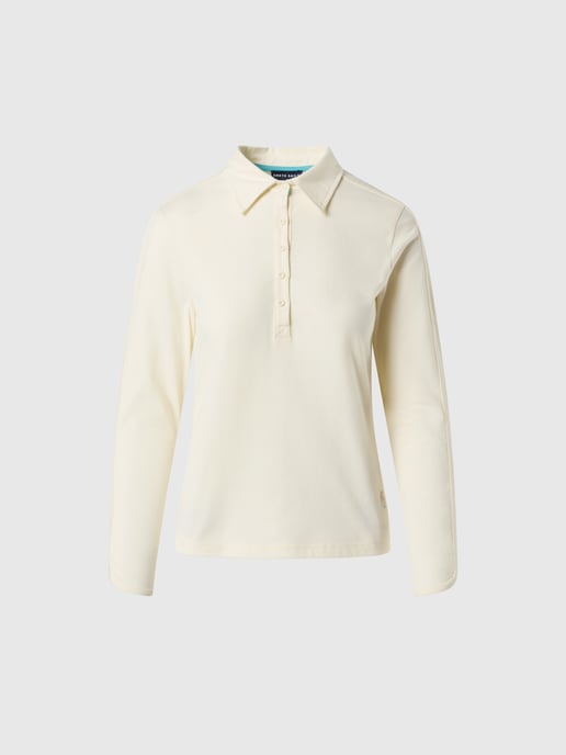 North Sails Polo Shirt Long-sleeved Peachskin Fabric - Image 3