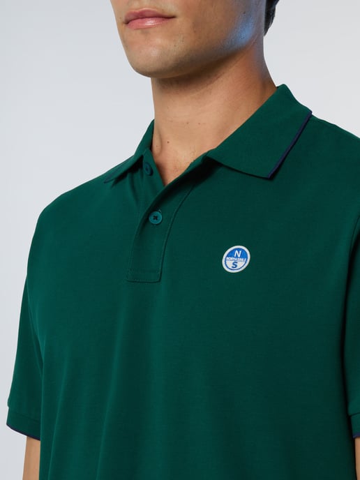 North Sails Polo shirt With contrast trims - Image 5