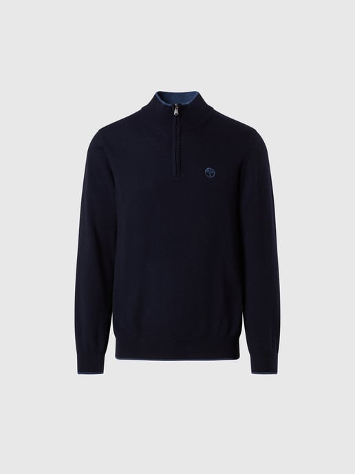 North Sails Sweater Cashmere blend half-zip - Image 3