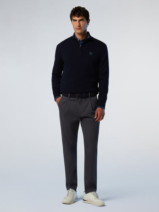 North Sails Sweater Cashmere blend half-zip - Image 4