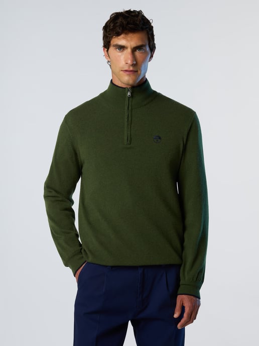 North Sails Sweater Cashmere blend half-zip - Image 1